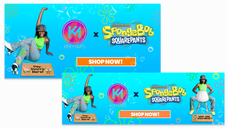 Kicky Mats x Spongebob